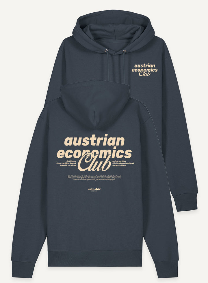 Austrian Economics Club - Organic Unisex Bitcoin Hoodie