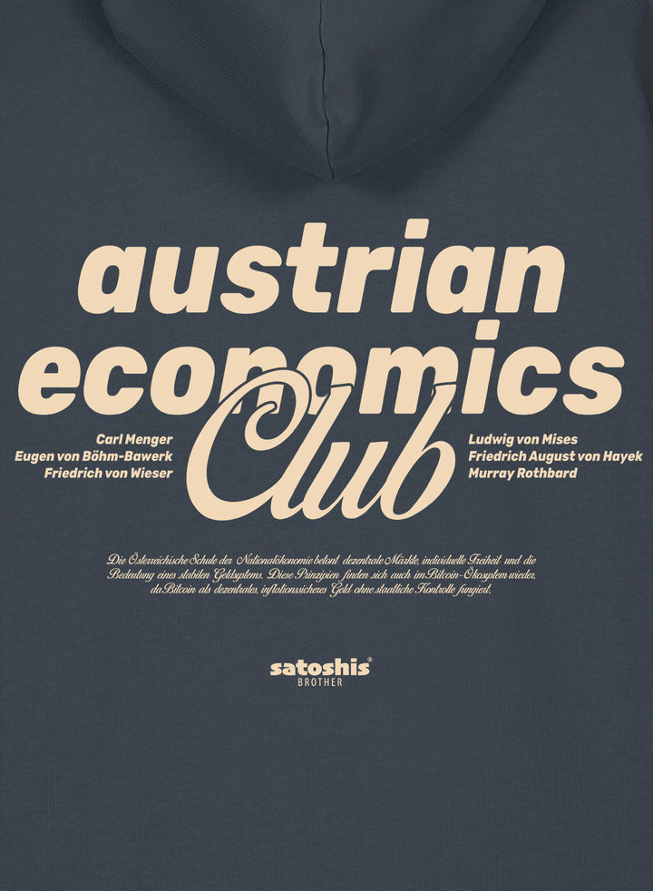 Austrian Economics Club - Organic Unisex Bitcoin Hoodie