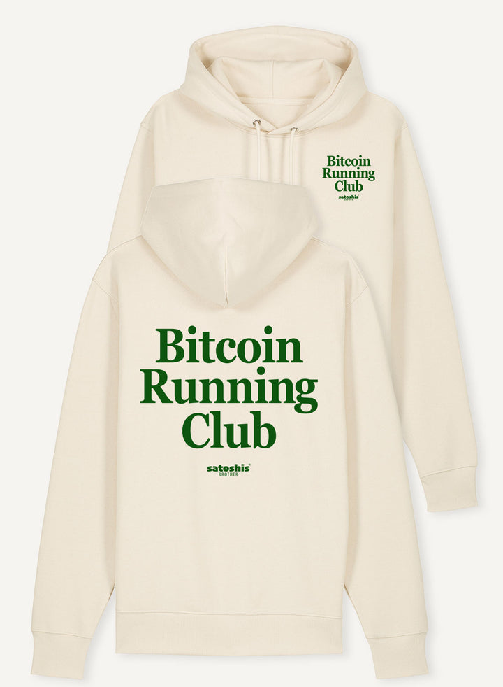 Bitcoin Running Club - Organic Unisex Bitcoin Hoodie