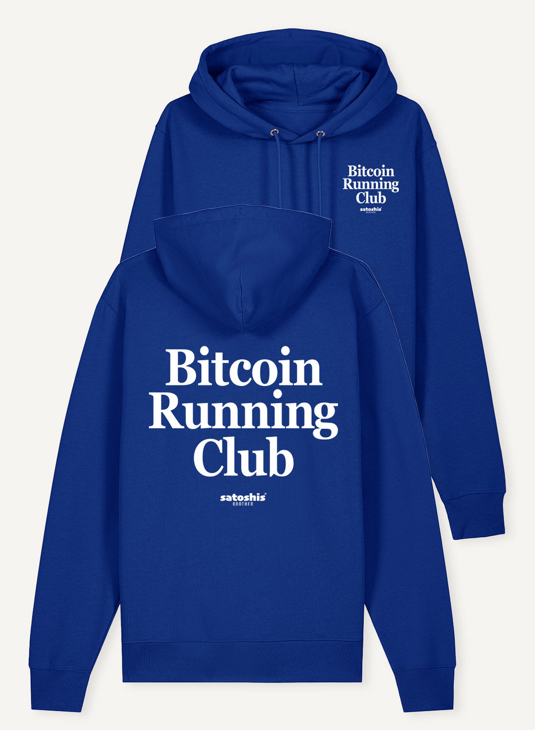 Bitcoin Running Club - Organic Unisex Bitcoin Hoodie