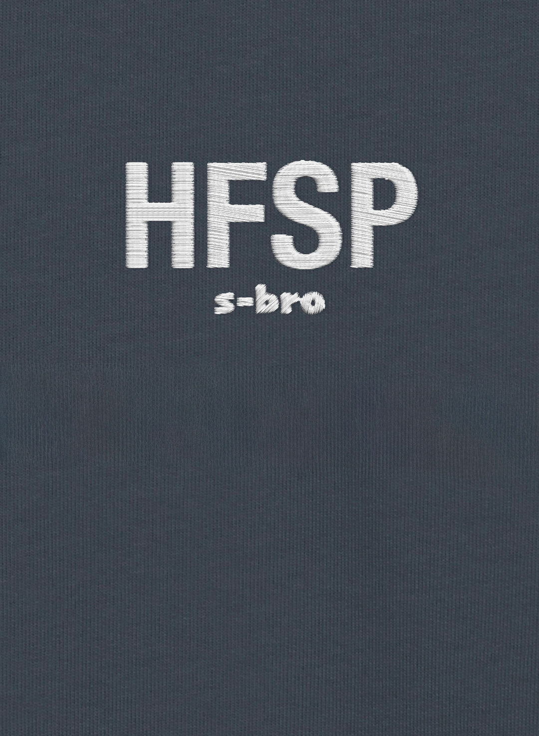 HFSP Embroidered - Organic Unisex Bitcoin Sweatshirt - Organic Hoodie