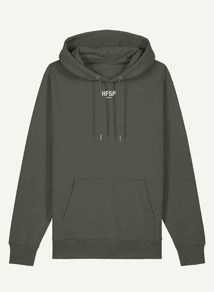 HFSP Embroidered - Organic Unisex Bitcoin Sweatshirt - Organic Hoodie