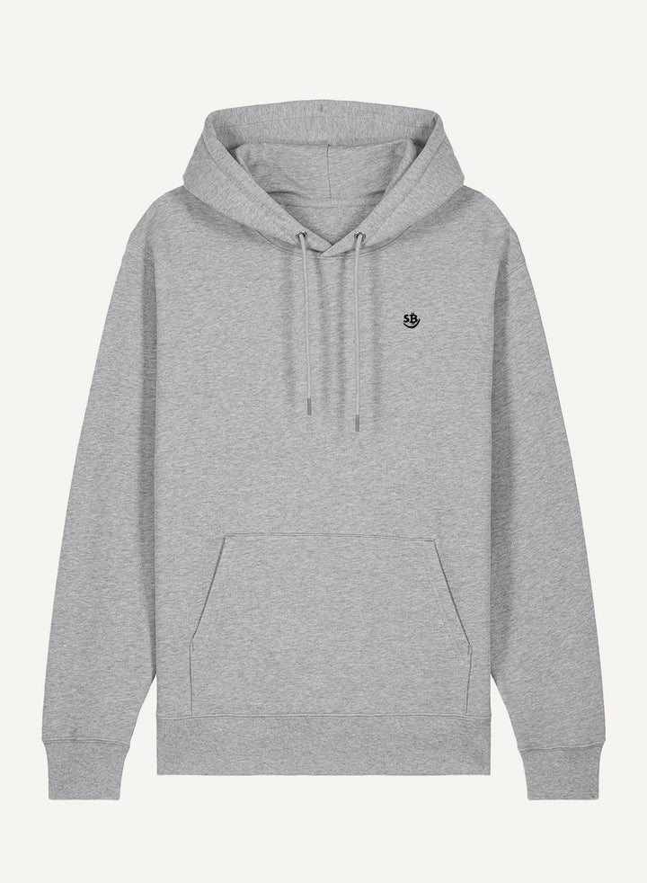 SB Logo Embroidered - Organic Unisex Bitcoin Hoodie