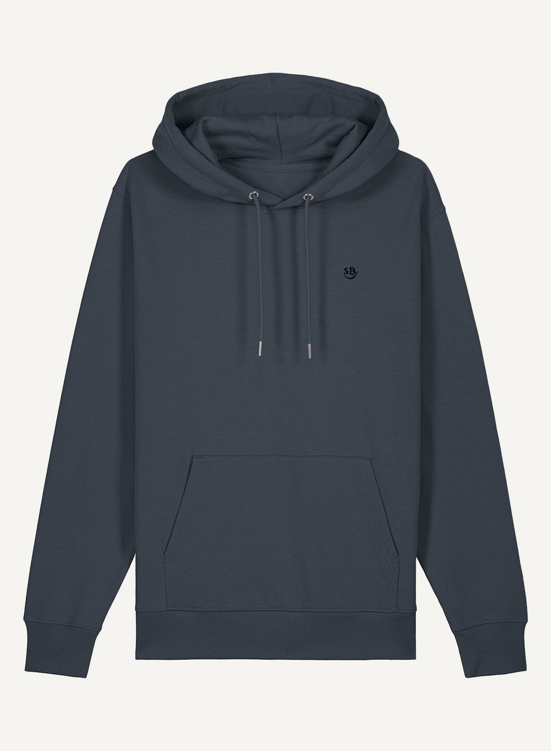 SB Logo Embroidered - Organic Unisex Bitcoin Hoodie