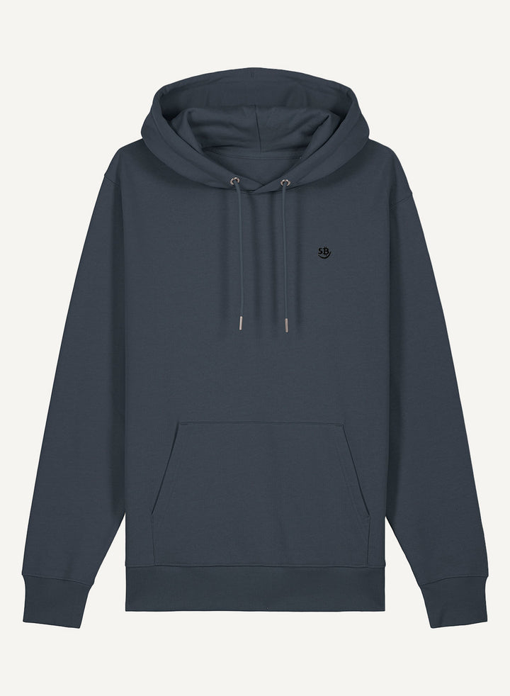 SB Logo Embroidered - Organic Unisex Bitcoin Hoodie