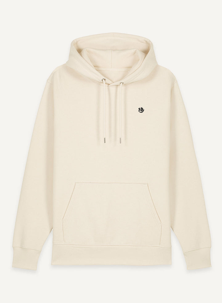 SB Logo Embroidered - Organic Unisex Bitcoin Hoodie