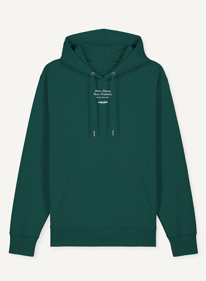 More Money, More Problems - Organic Unisex Bitcoin Hoodie