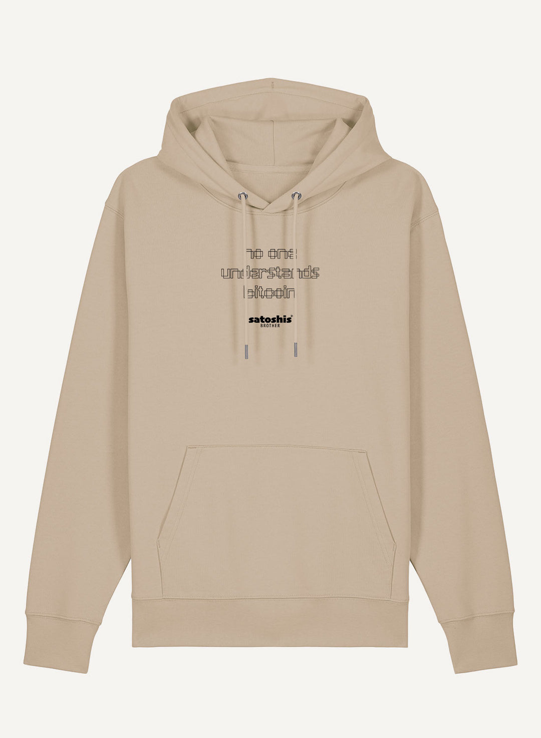 No one understands Bitcoin - Organic Unisex Bitcoin Hoodie