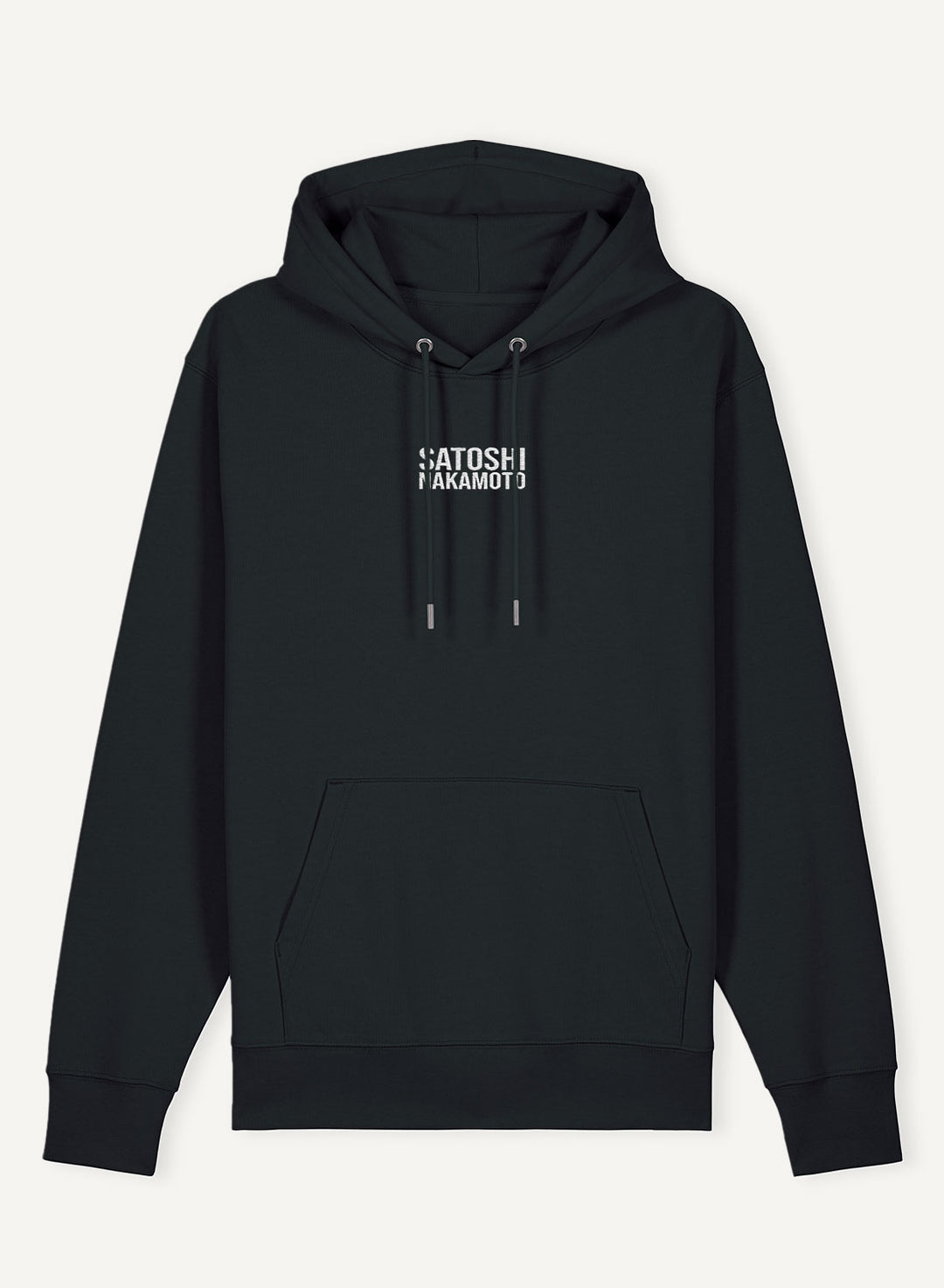 Satoshis Nakamoto Embroidered - Organic Unisex Bitcoin Hoodie