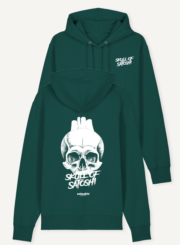 Skull of Satoshi - Organic Unisex Bitcoin Hoodie