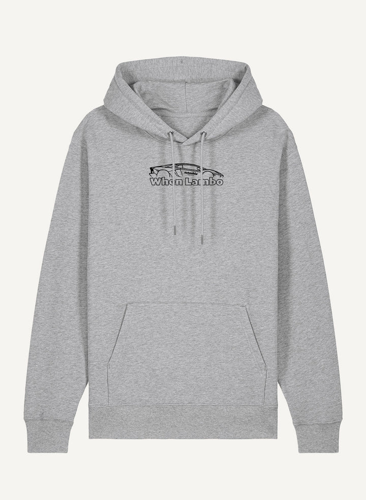 When Lambo - Organic Unisex Bitcoin Hoodie