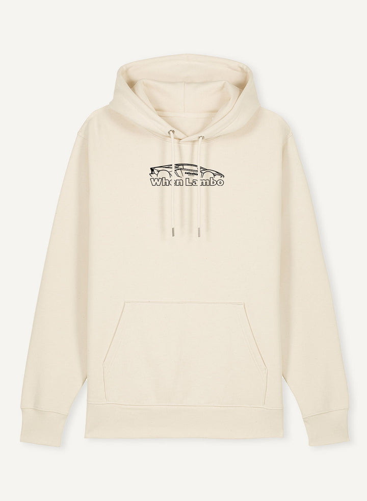 When Lambo - Organic Unisex Bitcoin Hoodie