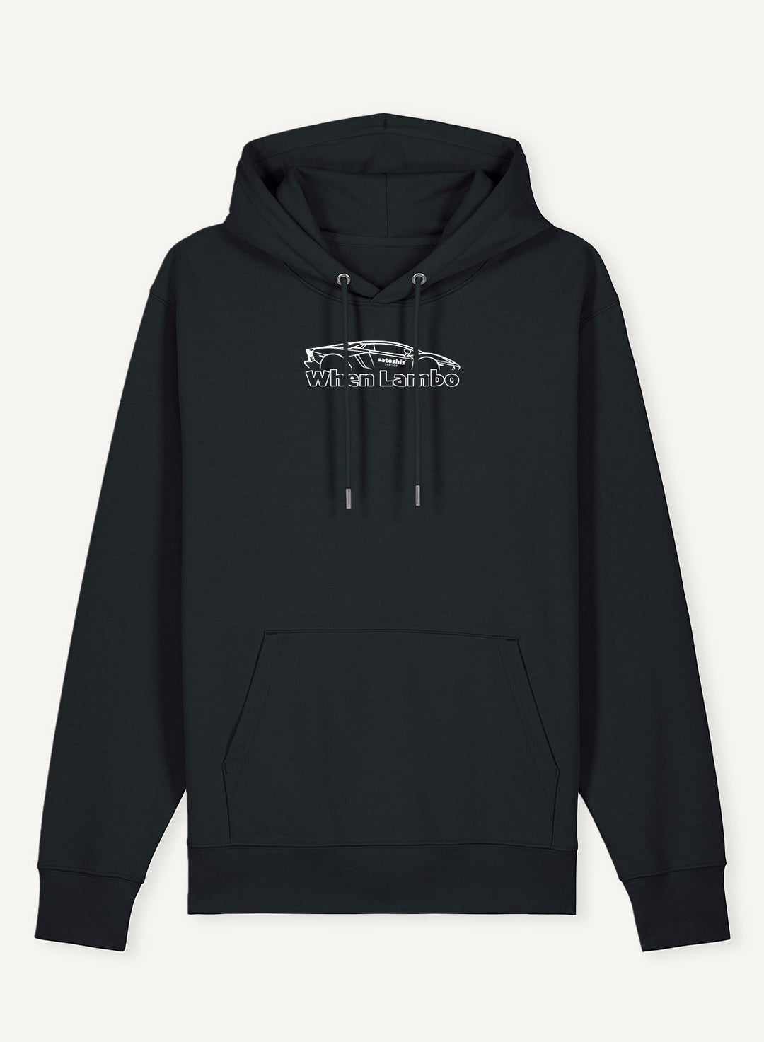 When Lambo - Organic Unisex Bitcoin Hoodie