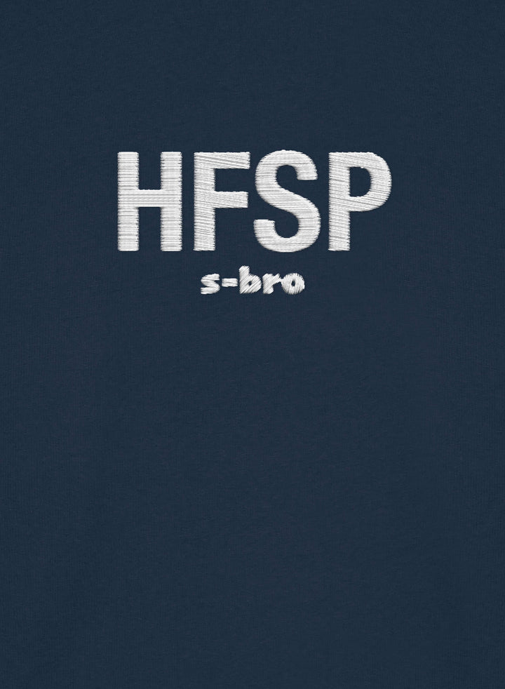 HFSP Embroidered - Organic Oversized Unisex Bitcoin Sweatshirt