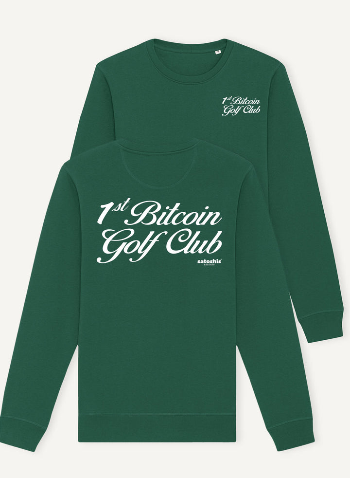 Bitcoin Golf Club - Organic Unisex Bitcoin Sweatshirt