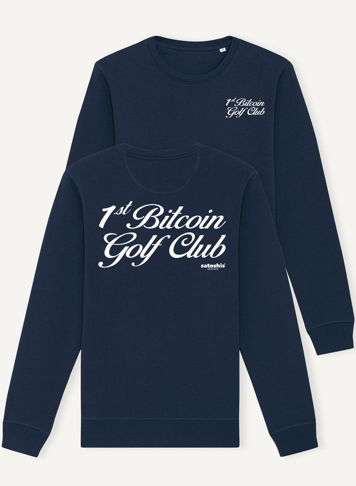 Bitcoin Golf Club - Organic Unisex Bitcoin Sweatshirt