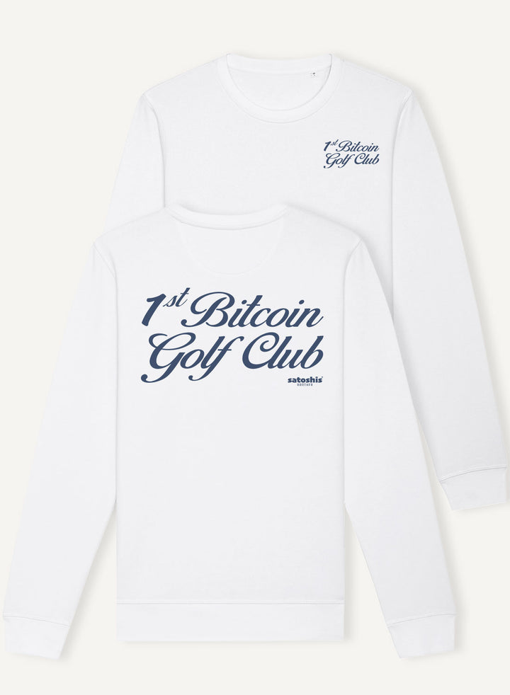 Bitcoin Golf Club - Organic Unisex Bitcoin Sweatshirt