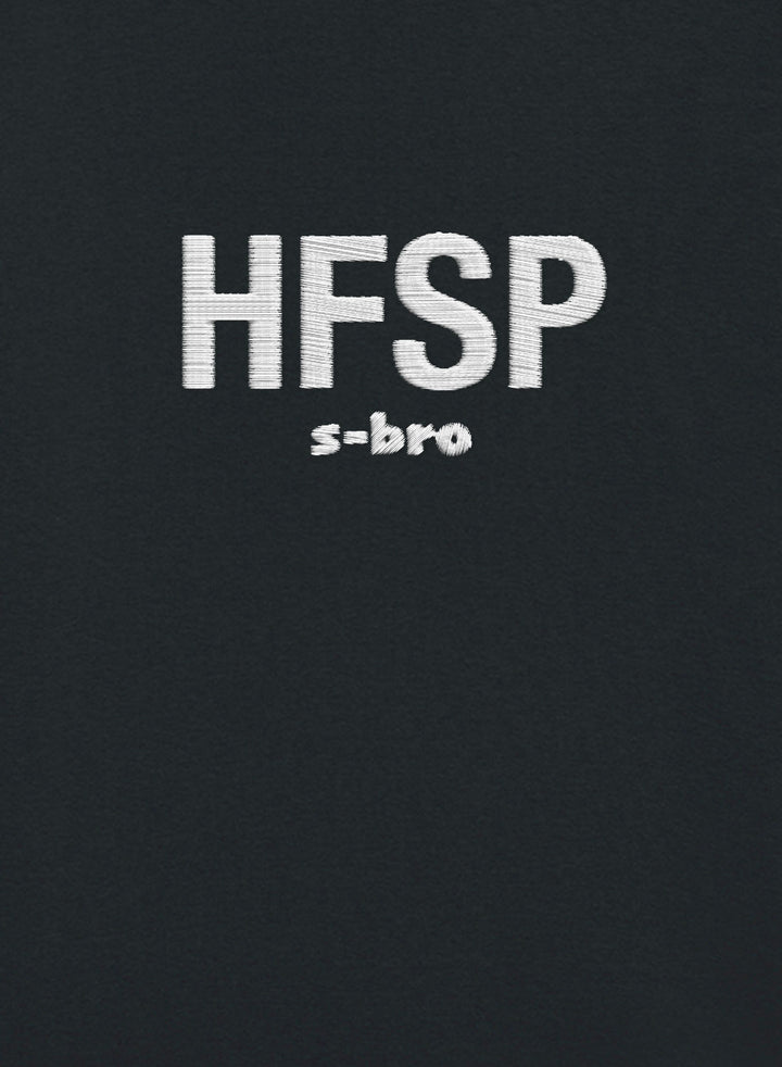 HFSP Embroidered - Organic Unisex Bitcoin Sweatshirt
