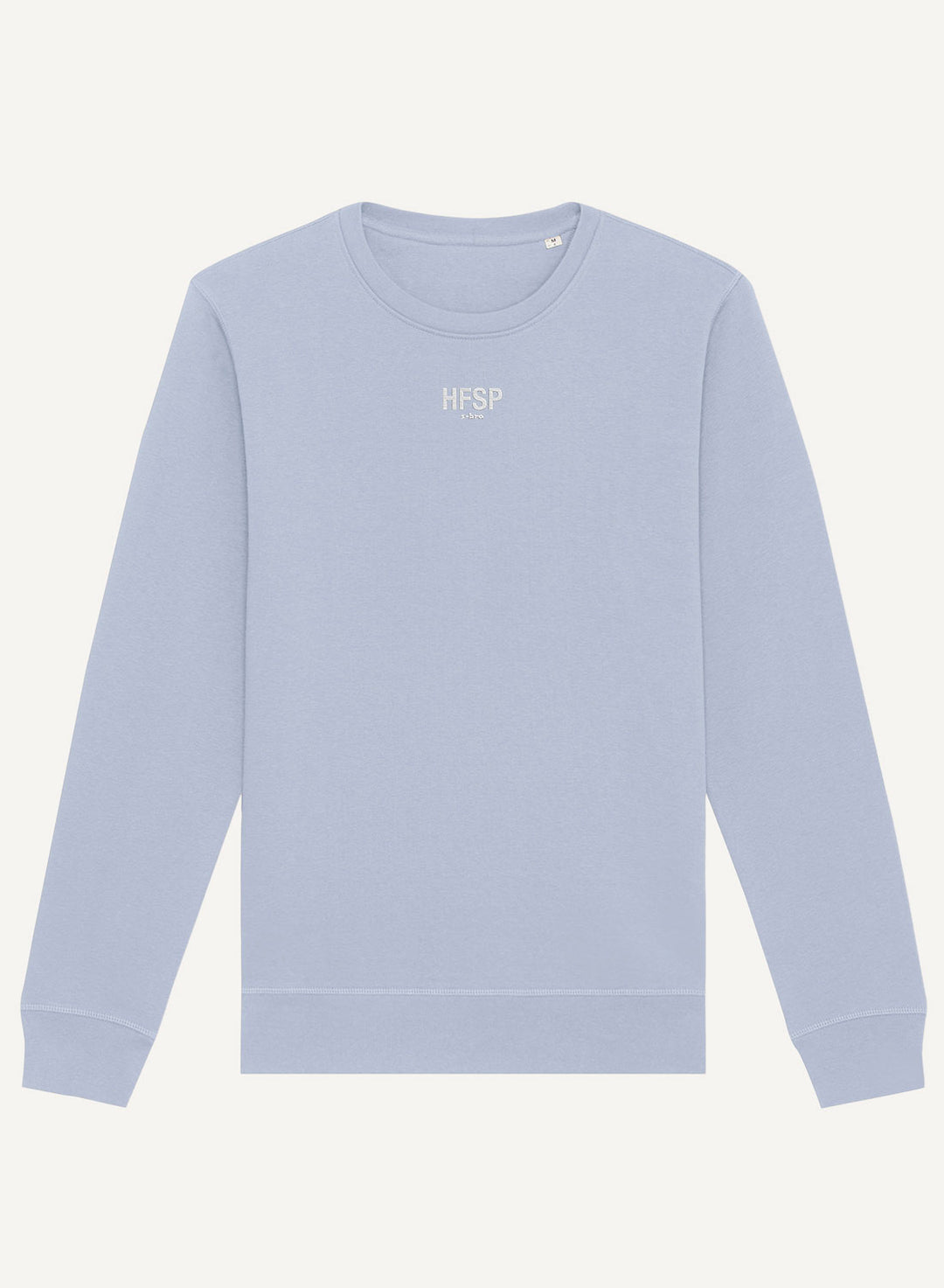 HFSP Embroidered - Organic Unisex Bitcoin Sweatshirt
