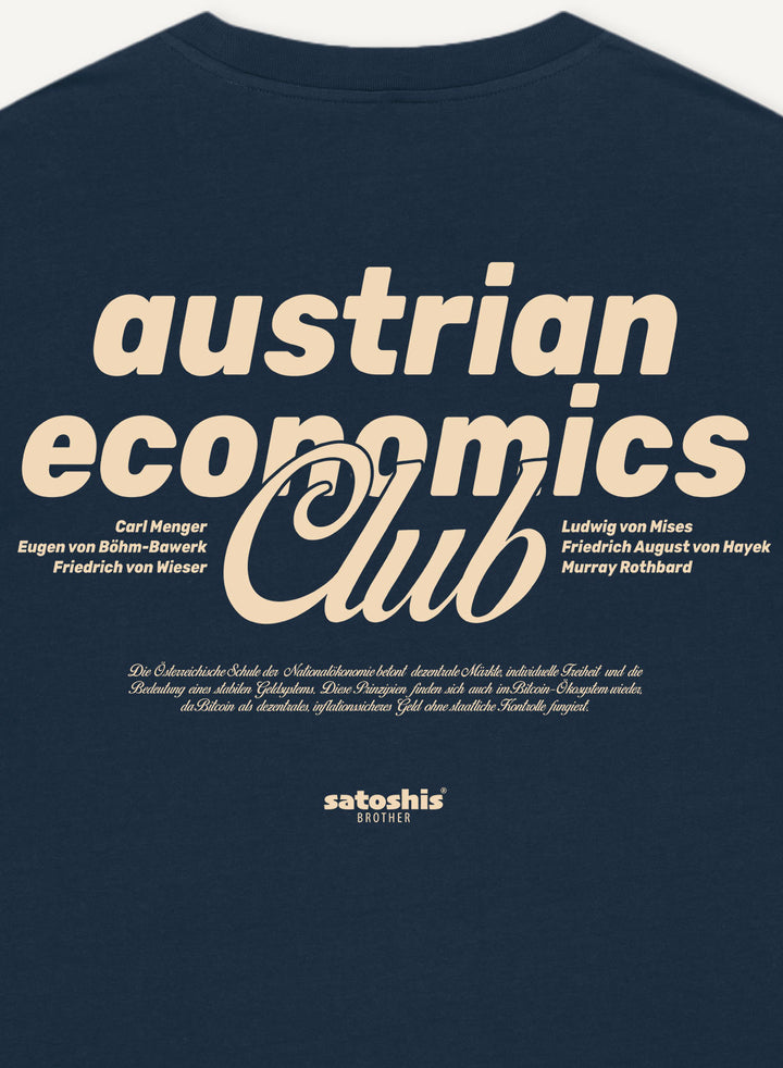 Austrian Economics Club - Organic Unisex Bitcoin T-Shirt