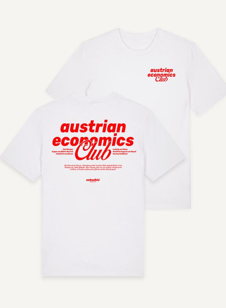 Austrian Economics Club - Organic Unisex Bitcoin T-Shirt