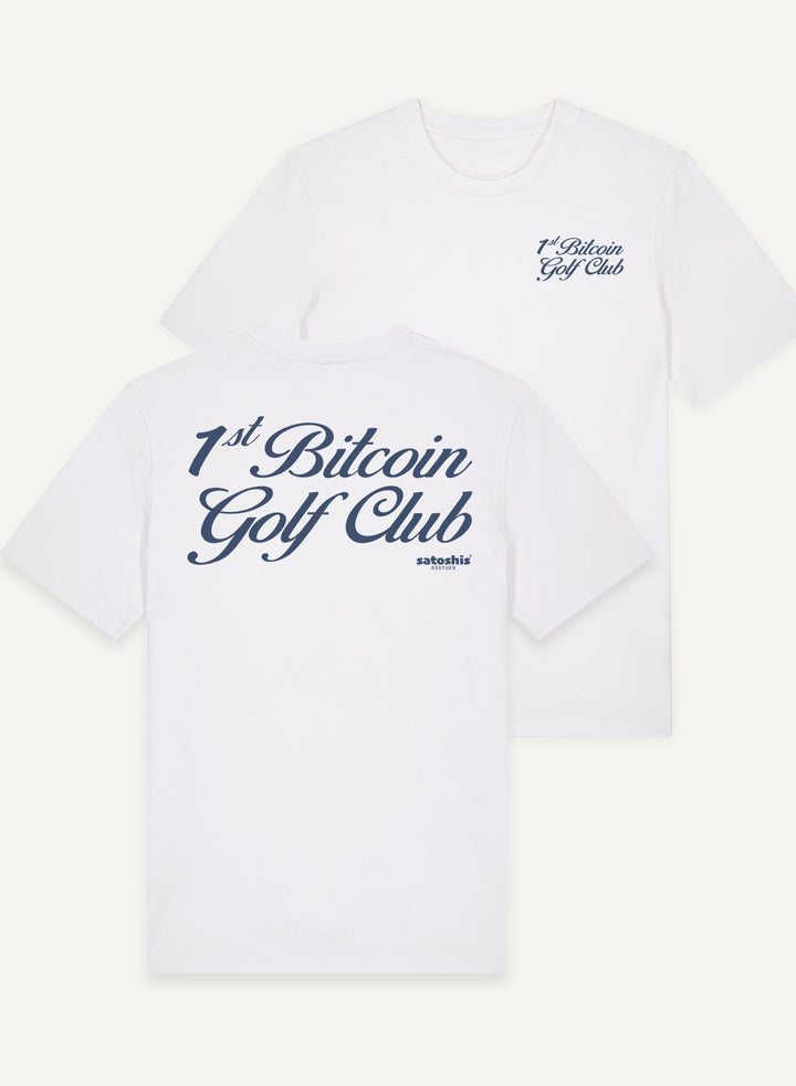 Bitcoin Golf Club - Organic Unisex Bitcoin T-Shirt