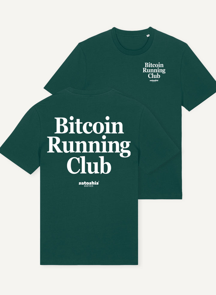 Bitcoin Running Club - Organic Unisex Bitcoin T-Shirt