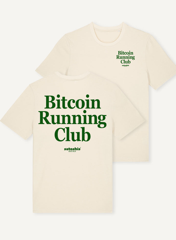 Bitcoin Running Club - Organic Unisex Bitcoin T-Shirt
