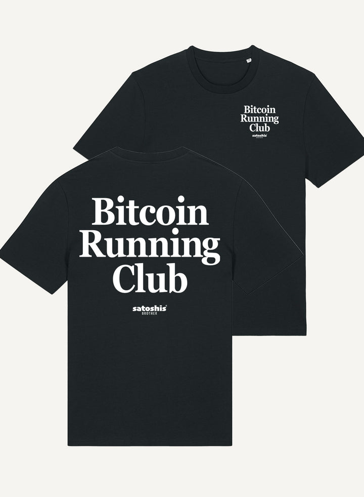 Bitcoin Running Club - Organic Unisex Bitcoin T-Shirt
