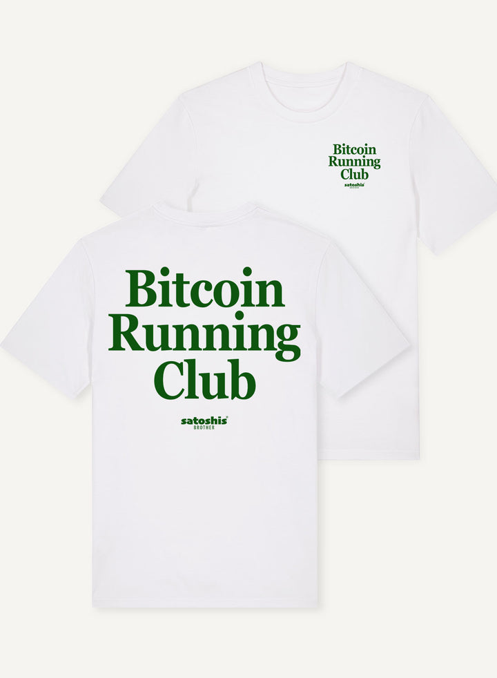 Bitcoin Running Club - Organic Unisex Bitcoin T-Shirt