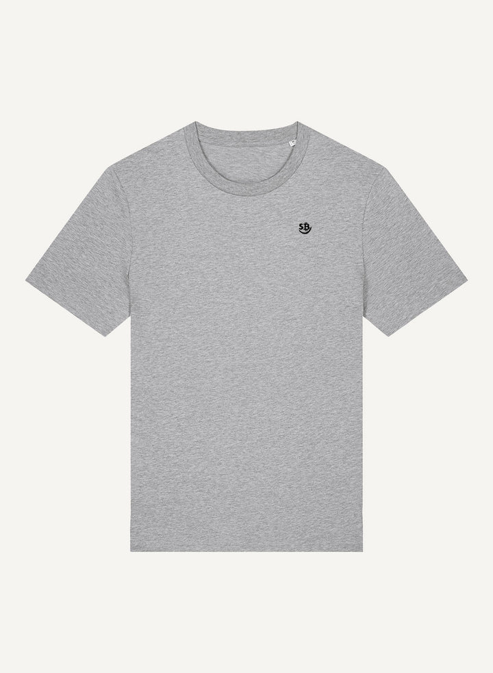 SB Logo Embroidered - Organic Unisex Bitcoin T-Shirt