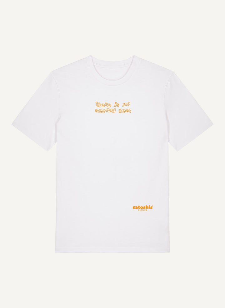 There is no second best - Organic Unisex Bitcoin T-Shirt